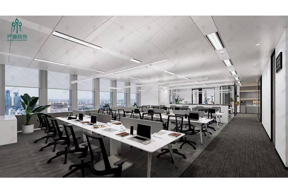  上海愛科來醫(yī)療辦公室裝修效果圖 